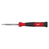 Milwaukee  Multi-Bit Screwdriver,Chrome,4 pcs 48-22-2931 - image 3 of 4