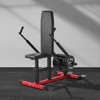 VEVOR Seated Dip Machine, Tricep Bicep Press Down Machine with Cable Bar, Adjustable Seat, and Backrest, Hold up to 450LBS, Black - 2 of 4