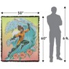 Aquaman And The Lost Kingdom Aquaman Waves Blanket 50"x60" Woven Tapestry - 2 of 4