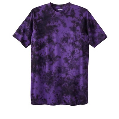 KingSize Shrink-Less Lightweight Longer-Length Crewneck Pocket T-Shirt