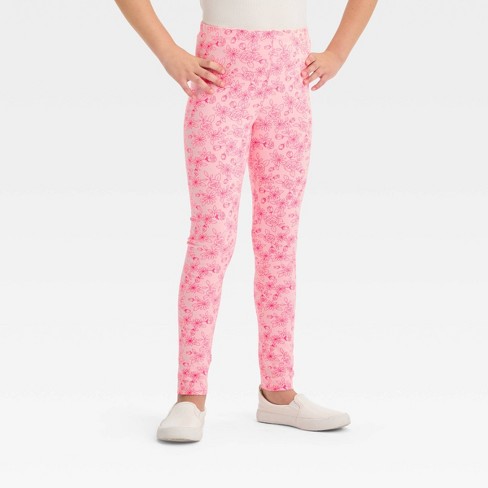 Girls' Wide Leg Cargo Pants - Cat & Jack™ Light Pink L : Target