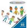 Carson Dellosa Education All Are Neighbors Rolled, 65 Feet Per Roll, Pack of 3 - 4 of 4