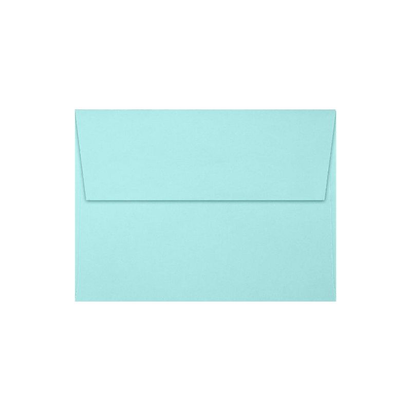 LUX A7 Invitation Envelopes 5 1/4 x 7 1/4 500/Box Seafoam LUX-4880-113500, 1 of 4