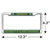University of Alaska Anchorage Mascot Full Size Standard License Plate Metal Frame - 4 of 4
