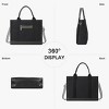 CLUCI Laptop Tote Bag for women 15.6 inch Computer Briefcase Leather Work Shoulder Bags Handbag for Office,School,Travel - 4 of 4