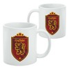Harry Potter Gryffindor Plaid Sigil Ceramic Coffee Mug, Novelty Gift Mugs for Coffee, Tea and Hot Drinks, 11oz, White - 2 of 4