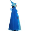 HalloweenCostumes.com Women's Plus Size Disney Sleeping Beauty Merryweather Costume, Blue Fairy Godmother Cosplay Outfit - 3 of 4