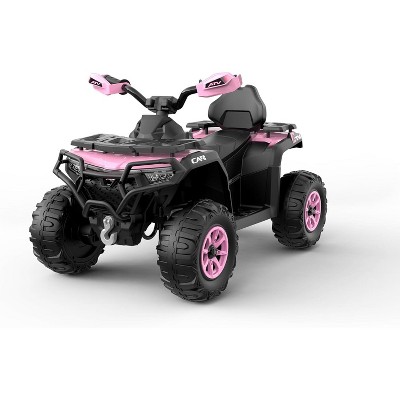12V Electric Ride On Car for Kids 3-8 Years, 2 * 45W Motor, Remote Control, LED Lights, Music Player & Emergency Brake, & Big Kids