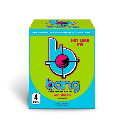 BANG Key Lime Pie Energy Drink - 4pk/16 fl oz Can