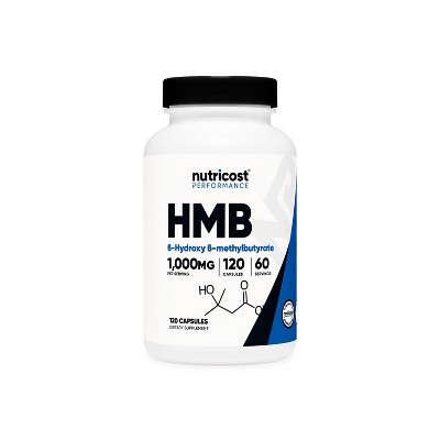 Nutricost HMB Capsules (1000 MG) (120 Capsules)