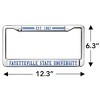 Fayetteville State University School Full Size Standard License Plate Metal Frame - 4 of 4