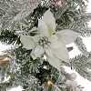 National Tree Company 48" Frosted Colonial Garland with LED Lights - 3 of 4