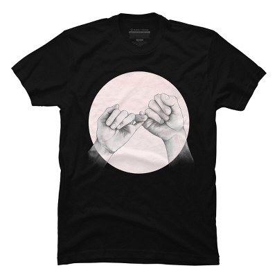 Men's Design By Humans pinky swear // hand study By lauragraves T-Shirt