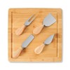 MOVSSOU 10" Cheese Board Set with Knife Charcuterie Boards Set - 4 of 4