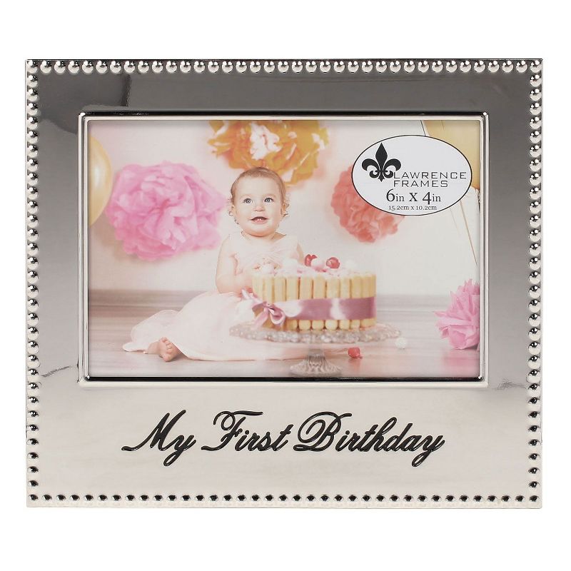 Lawrence Frames 4x6 My First Birthday Picture Frame 290764, 1 of 4