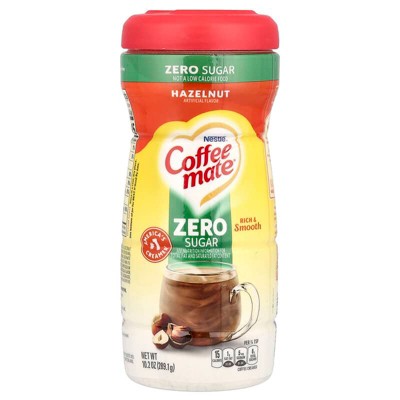 Coffee Mate, Powder Coffee Creamer, Zero Sugar, Hazelnut, 10.2 oz