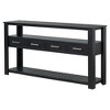 CAVINAS Modern Console Table with 4 Drawers and 2 Shelves,Sofa Table with Ample Storage,Stylish Entryway Table for Living Room,Hallway - 2 of 4