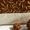Slickblue Linen Stylish Patchwork Pillow Cushion - Decorative Floor Cushion, 19.7x19.7 inches, 5 Designs Available - 3 of 4