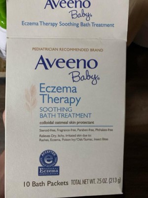 Aveeno oatmeal best sale bath eczema