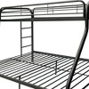 Acme Furniture 78"Twin/Full Bunk Bed Tritan Loft and Bunk Bed Black: Metal Frame, No Box Spring Needed - 2 of 4