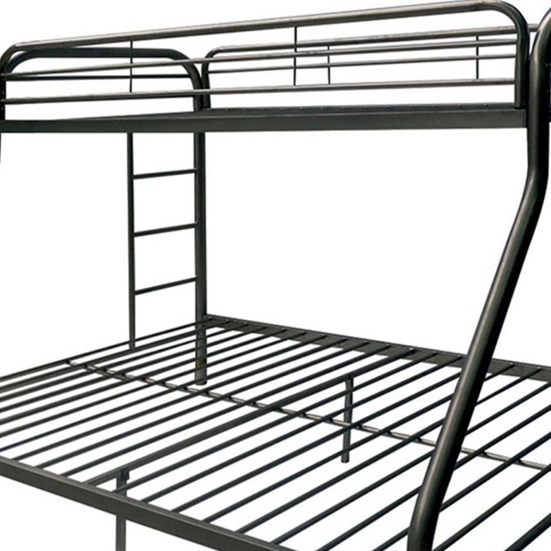 78&#34;Twin/Full Bunk Bed Tritan Loft and Bunk Bed Black - Acme Furniture, 2 of 7