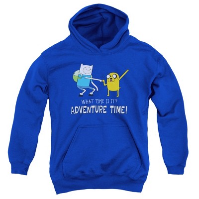 Boys’ Adventure Time Fist Bump Hooded Sweatshirt