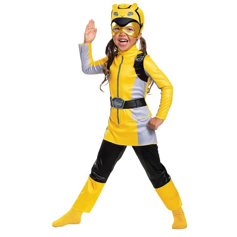 Toddler Girls' Power Rangers Beast Morphers Yellow Ranger Costume - 4-6 -  Yellow : Target