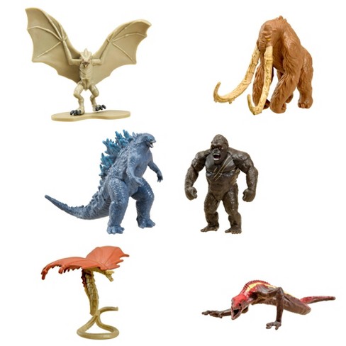 All New 6 Figures Total Godzilla Mini Figure 2-Pack Bandai Lot Of 3 