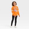 Girls' Disney Mickey Mouse & Friends Long Sleeve Jersey - Orange - 4 of 4