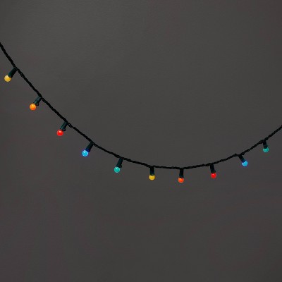 Philips 25ct christmas led deals g40 string lights multicolored