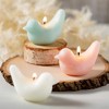 Vance Kitira 2" Bird Votive - Set of 3, Multicolored Wax - image 3 of 4