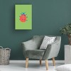 Canvas Wall Art - Ania Zwara  'Bold Ladybug On The Grass' Wall Art for Living Room, Bedroom, or Office Décor by Trademark Fine Art - 4 of 4