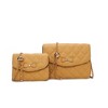 MKF Collection Blossom Quilted Shoulder Bag with a Mini Bag set by Mia K - 2 of 4
