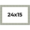 PosterPalooza | Sculpted Blue Picture Frame - UV Acrylic, Backing Board, Hanging Hardware Included - 2 of 4