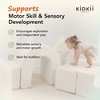 KIDKII Lux Play Set 8-Piece Firm Foam Climbing and Motor Skill Play Kit, Beige - 4 of 4