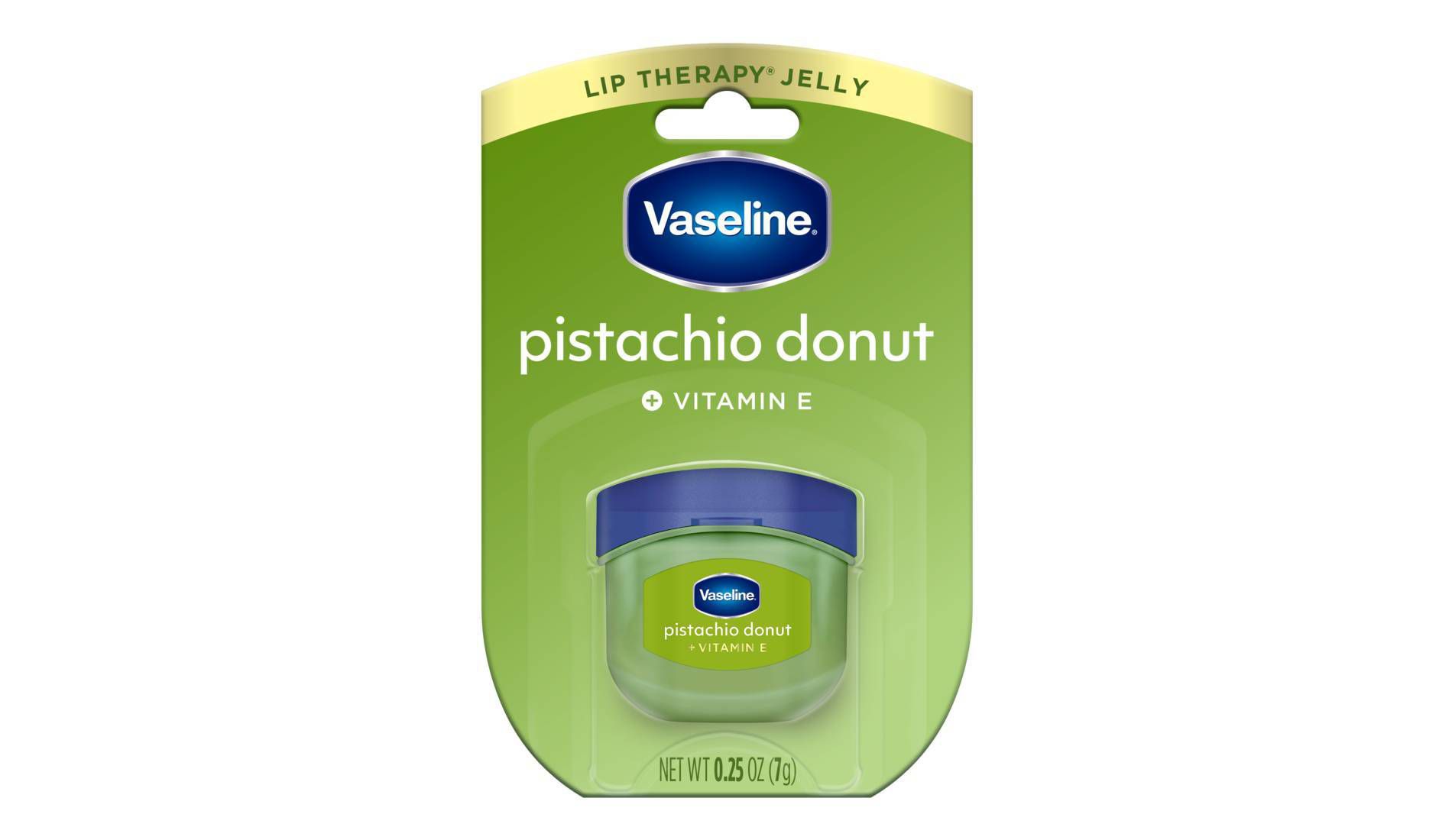 Vaseline Lip Therapy Mini Lip Balm - Pistachio Donut - Travel Size - 0.25oz