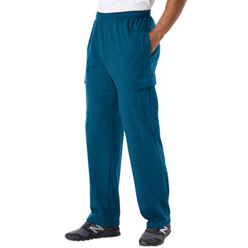 Kingsize Men's Big & Tall Lightweight Elastic Cuff Sweatpants : Target