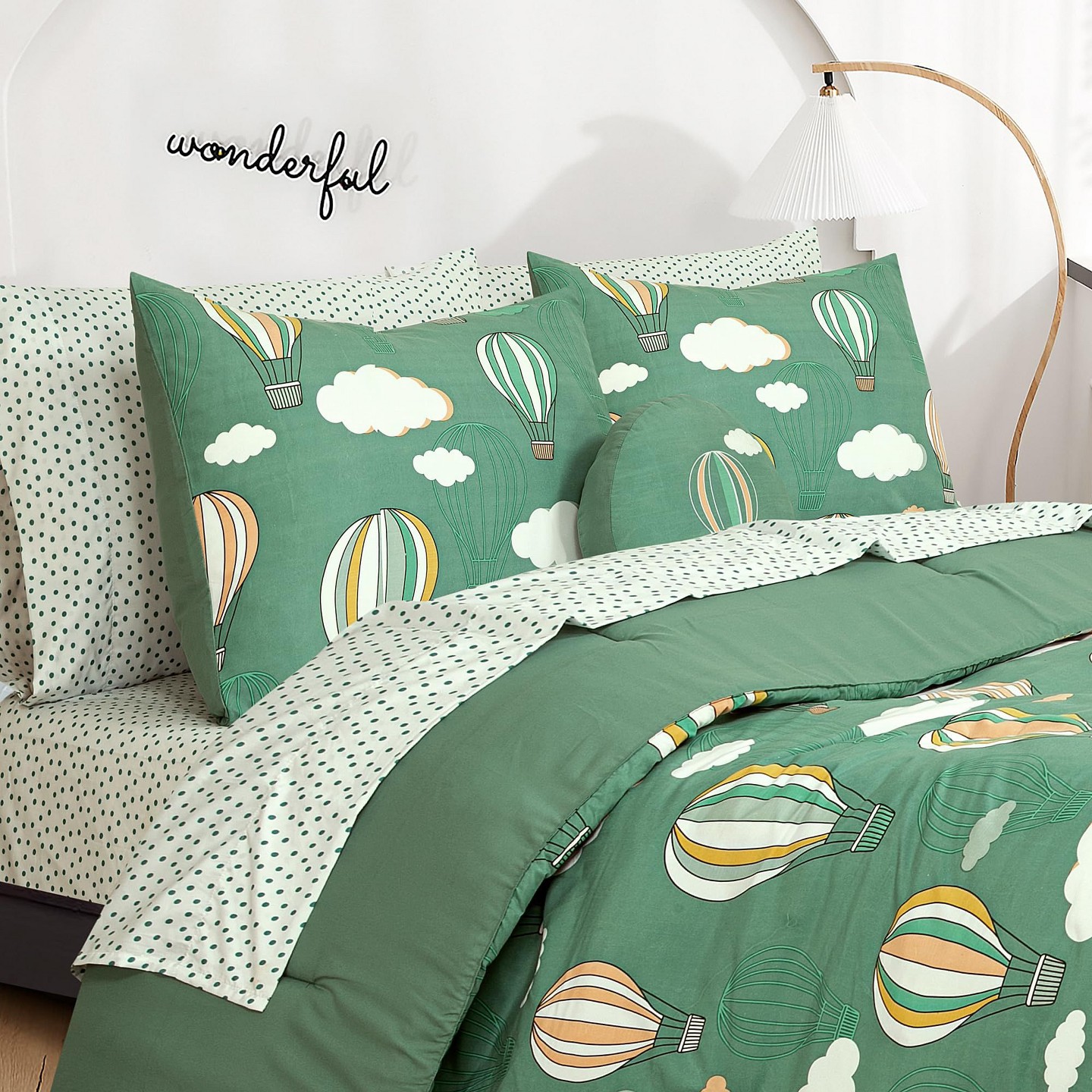 Постельное бельё Royale Linens Biab Printed Bedding Set - 100% Microfiber Ultra-Soft Lightweight, Durable & Easy Care Bedding for All Seasons — фото 3