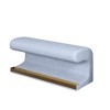 Sapphtopaz Modern Bench Leather Upholstered Entryway Bench with LED Sensor End of Bed Ottoman Shoe Bench for Living Room, Bedroom, Entryway - 2 of 4