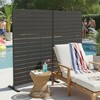 Sapphtopaz 72in H × 47in W Outdoor Privacy Screen Freestanding Privacy Panels for Patio Balcony Indoor and Outdoor Decorative Screen Panel - 4 of 4