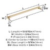Amerock Merced Appliance Pull for Large Panels and Oversized Cabinets - 4 of 4