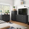 Manhattan Comfort 3pc Granville Chest with Single Dresser and Double Dresser Bedroom Set - 2 of 4