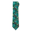 Jacob Alexander Men's Christmas Tree Décors Snowman Gingerbread Gifts Snowflakes Regular Length Neck Tie - 2 of 4