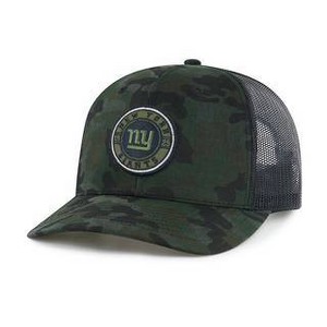NFL New York Giants Fort Woodland Hat: Team Logo Adjustable Baseball Cap - 1 of 2