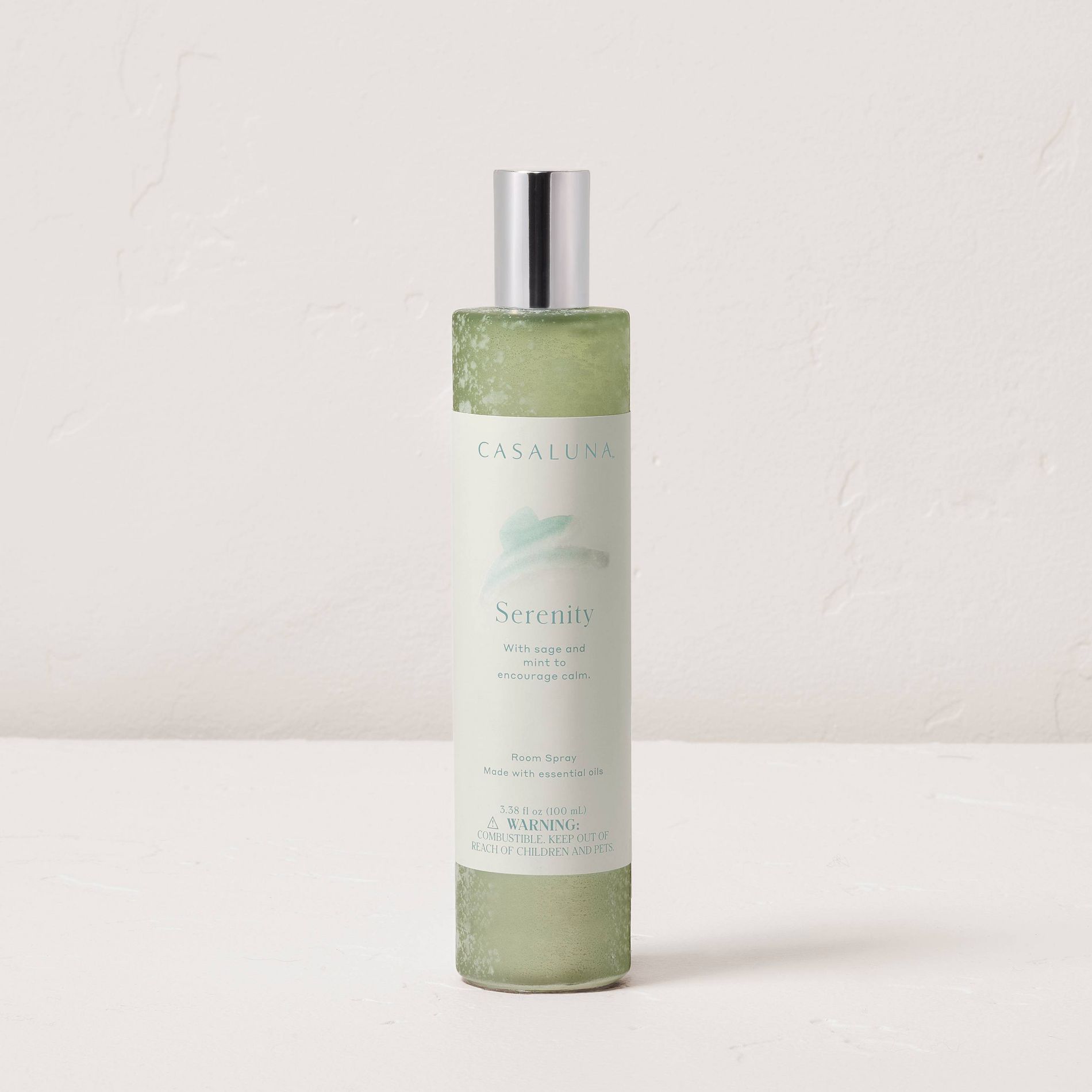 3.38 fl oz Serenity Room Spray - Casaluna™: Sage & Peppermint Aroma, Non-Powered, Spring Freshener