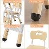 Kids Chairs, 3 Level Height Adjustable Plastic Preschool Chairs, Max Load 180 Lbs, for 2-8 Years Home, School, Indoor/Outdoor - 3 of 4