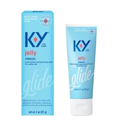 K-Y Jelly No Fragrance Added Water-Based Personal Lube - 2oz