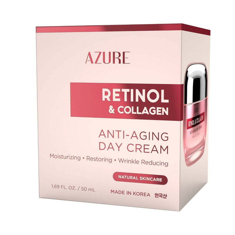 Azure Skincare Retinol and Collagen Day Cream - 1.69 fl oz, 3 of 5
