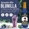 Syruvia BLUNILLA Syrup Vanilla Blueberry for Coffee 25.4 fl oz Premium Coffee Flavoring Syrup - 2 of 4