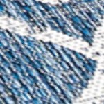 blue/ivory